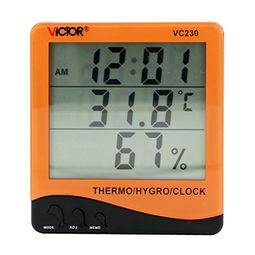 VC230家用電子溫濕度計 精準監測，舒適生活